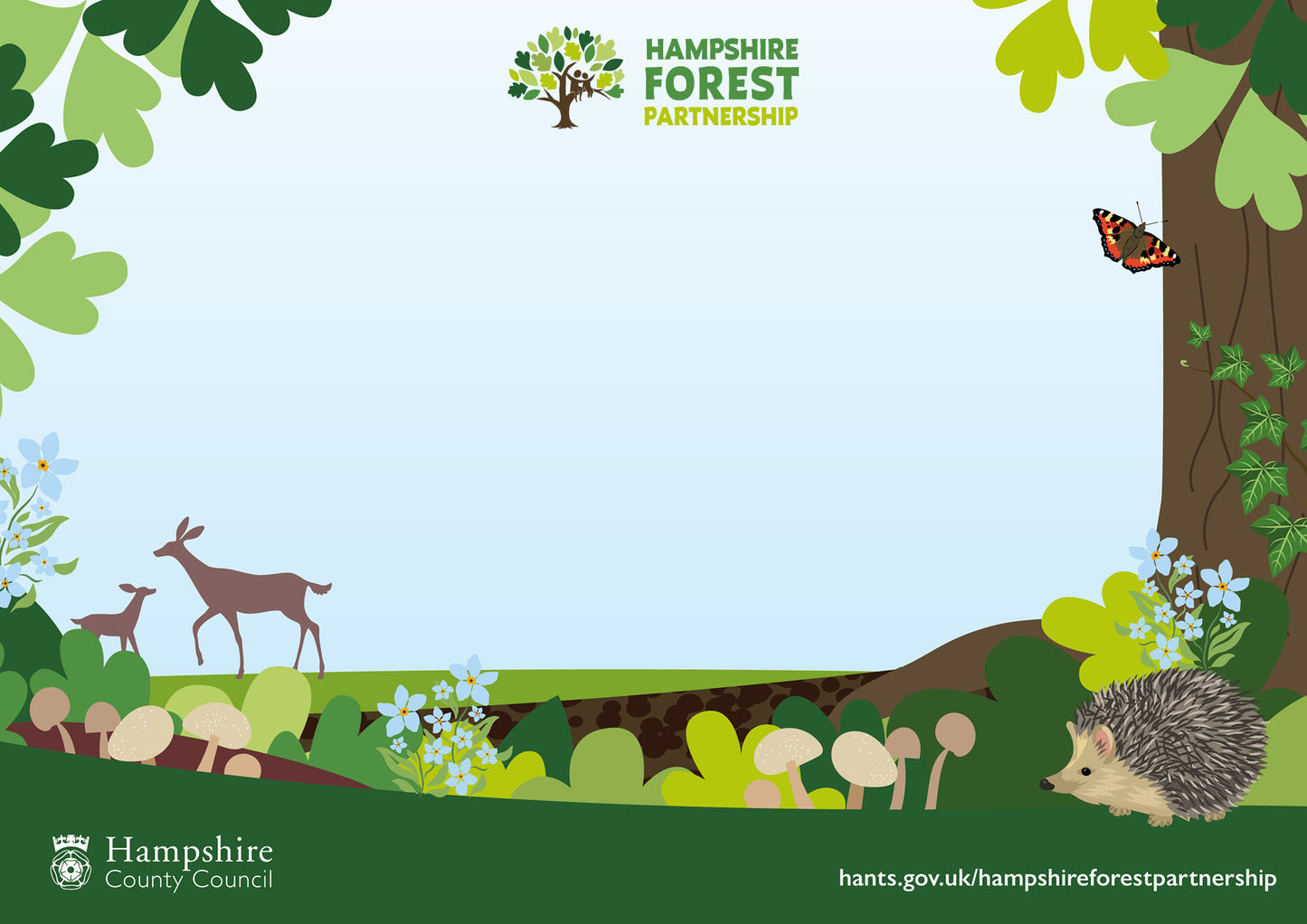 Support Hampshire Forest Partnership (Monthly donation)
