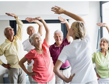 Senior Fitness - Aldershot Library - Monday 21st, 28th September, 5th, 12th, 19th October, 2nd, 9th, 16th, 23rd and 30th November 2026 - 10.00am