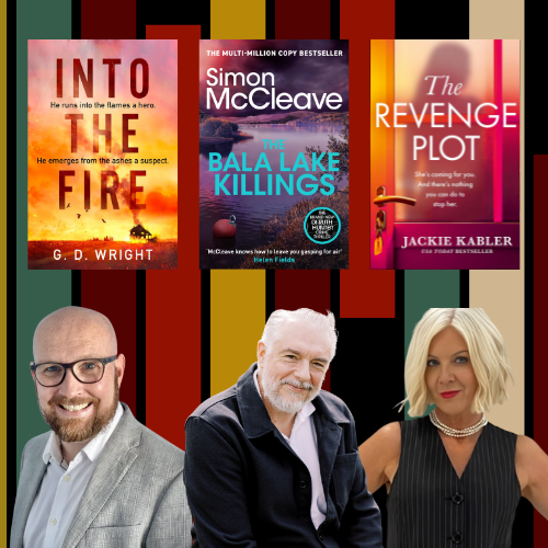 In Conversation: Simon McCleave & G.D. Wright with Jackie Kabler - Basingstoke Discovery Centre - Saturday 25th October 2025 - 11.00am