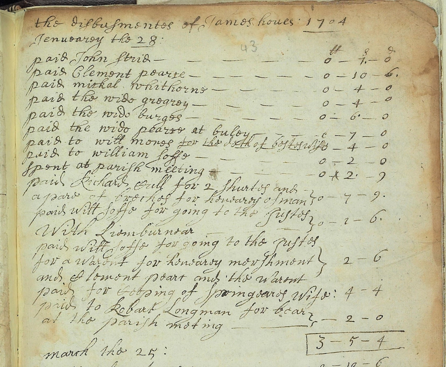 Reading old handwriting - Parish Records - Monday 15th June 2026 - 6.00pm