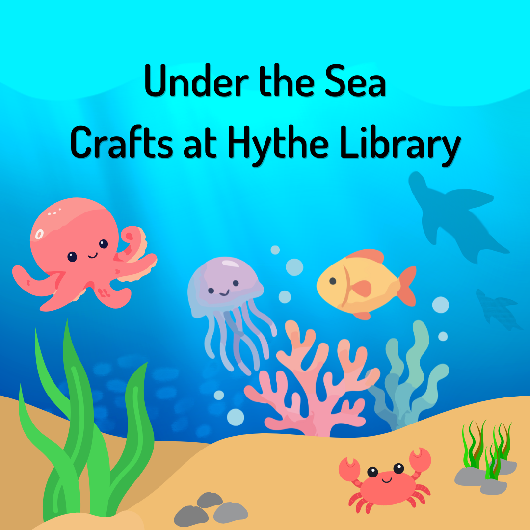 Under the Sea Creature Crafts - Hythe Library - Thursday 6th August 2026 - 10.00am