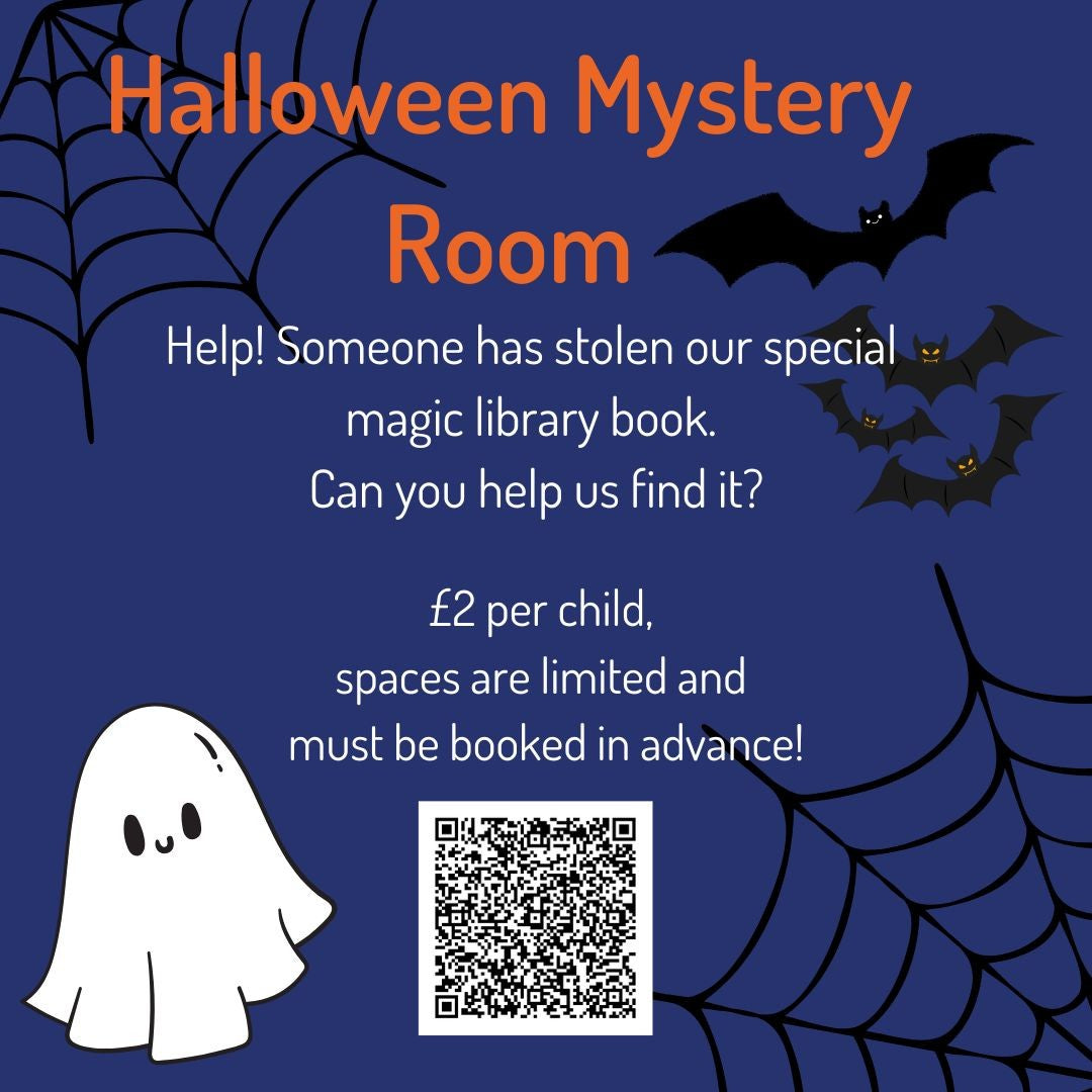 Halloween Mystery Room - Farnborough Library - Friday 31st October 2025