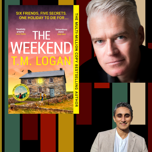 T.M. Logan: In Conversation with Vaseem Khan - Basingstoke Discovery Centre - Friday 23rd October 2026 - 5.00pm