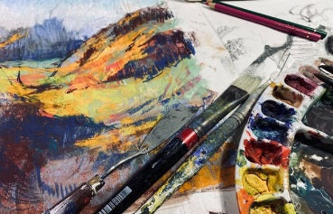 Paint and Draw with Fatima - Online course - Tuesday 3rd, 10th, 17th, 24th June and 1st July 2025 - 6.30pm