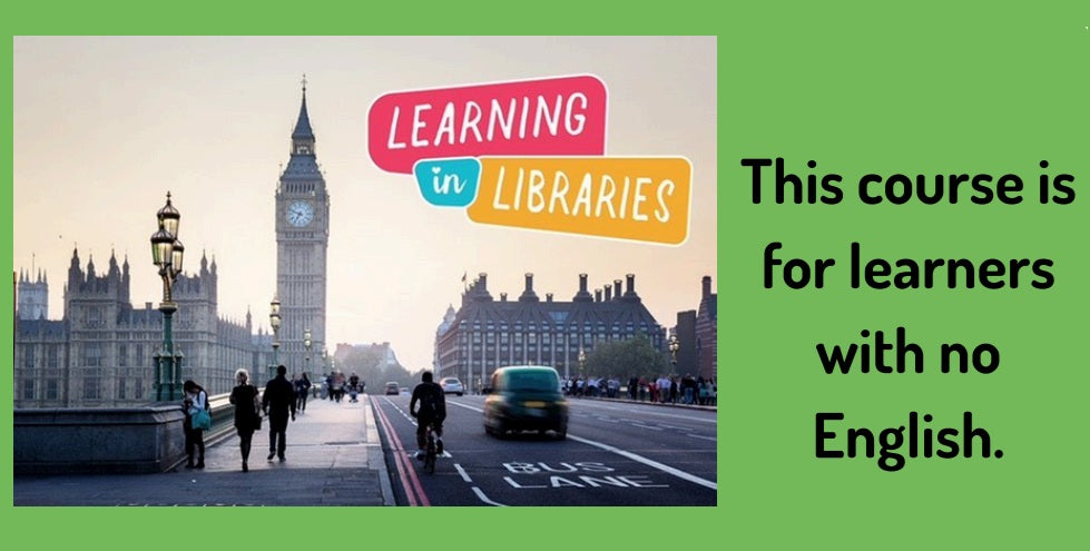 English for Speakers of Other Languages - Complete Beginners (AO) - Fleet Library - Tuesday 23rd, 30th September, 7th, 14th, 21st October, 4th, 11th, 18th, 25th November and 2nd December 2025 - 10.00am