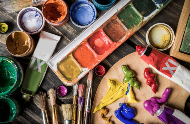 Explore Wellbeing Through Acrylics - Gosport Discovery Centre - Friday 19th, 26th September, 3rd and 10th October 2025 - 10.00am