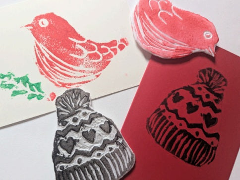 Handmade Holidays: Simple Printed Christmas Cards - Yateley Library - Saturday 13th December 2025 - 10.00am