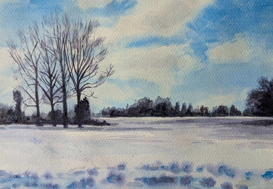 Snowy Landscapes: Winter in Watercolour - Yateley Library - Saturday 22nd November 2025 - 10.00am