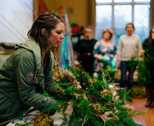 Christmas Wreath Making - Minstead Study Centre - Sunday 14th December 2025 - 1.00pm