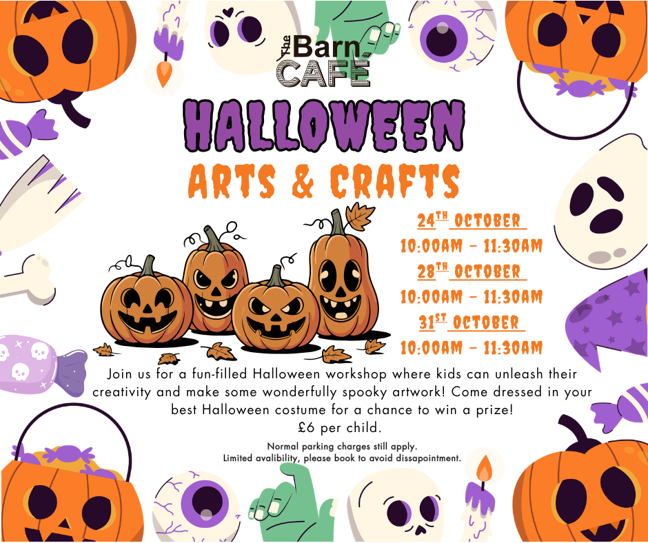 Spooky Halloween Crafts for Kids at River Hamble Country Park - Saturday 24th October 2026 - 10.00am