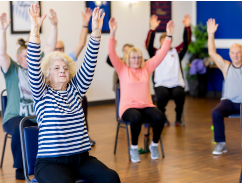 Seated Strength and Mobility - Aldershot Library - Monday 21st, 28th September, 5th, 12th, 19th October, 2nd, 9th, 16th, 23rd and 30th November 2026 - 11.15am