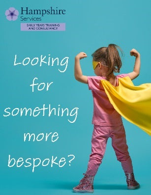 Bespoke learning and development support for your setting