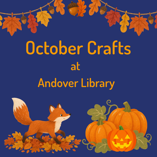 October Crafts - Andover Library - Thursday 29th October 2026 - 10.00am