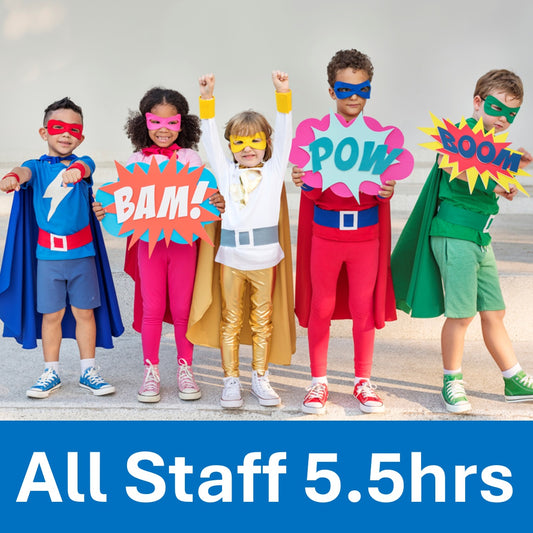 Early Years Safeguarding - All Staff Safeguarding Training (5.5hrs) (Setting Based) (Mon-Fri) - Friday 24th October 2025 - 9.00am