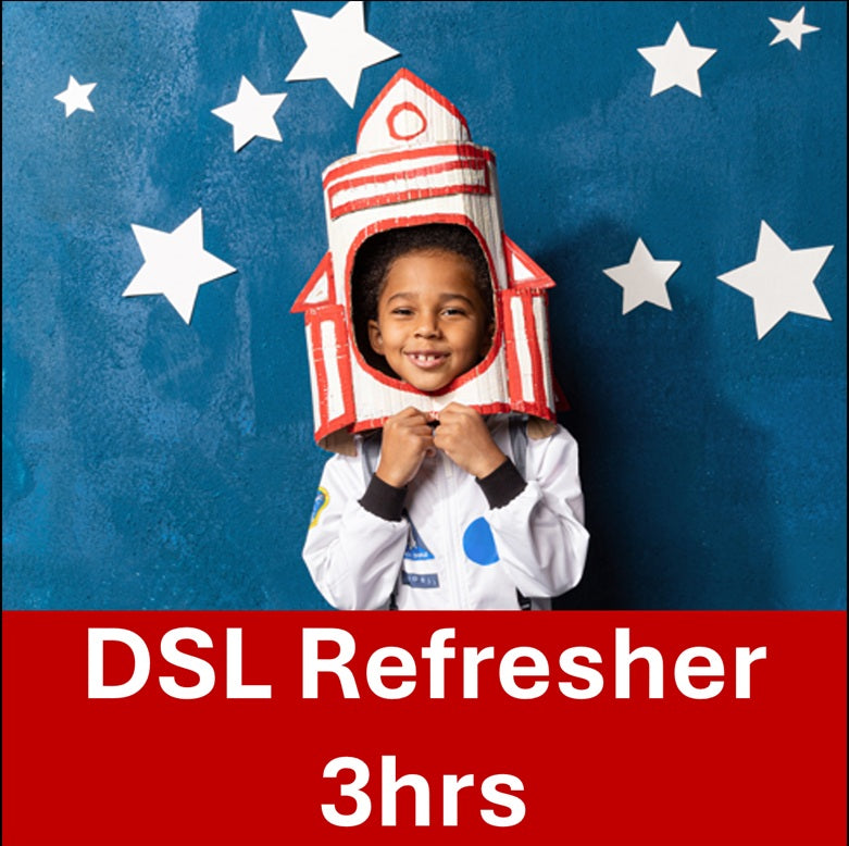 Early Years Safeguarding - Designated Safeguarding Lead Training REFRESHER (3hrs) (Webinar) - Monday 3rd November 2025 - 1.00pm