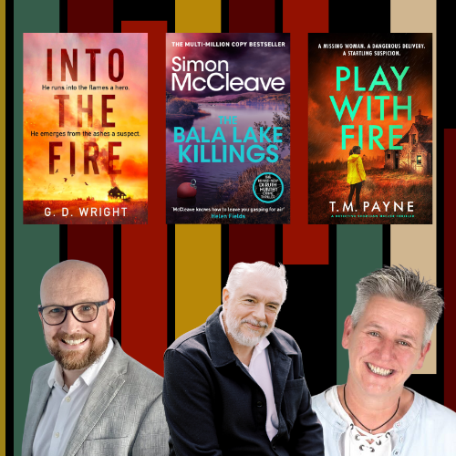 In Conversation: Simon McCleave, T.M. Payne and G.D. Wright - Basingstoke Discovery Centre - Saturday 25th October 2025 - 11.00am