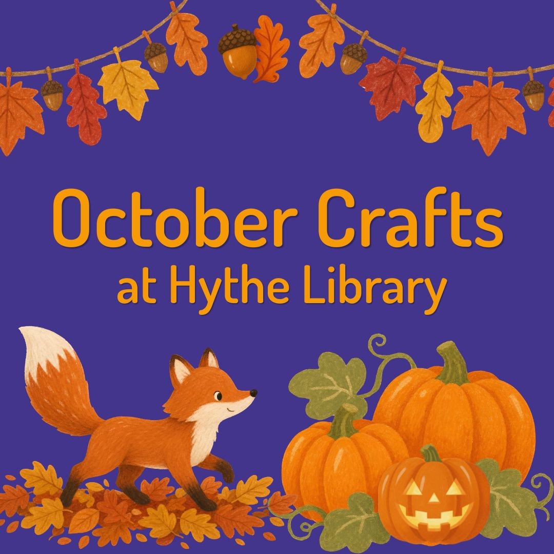 October Crafts - Hythe Library - Thursday 29th October 2026 - 10.00am