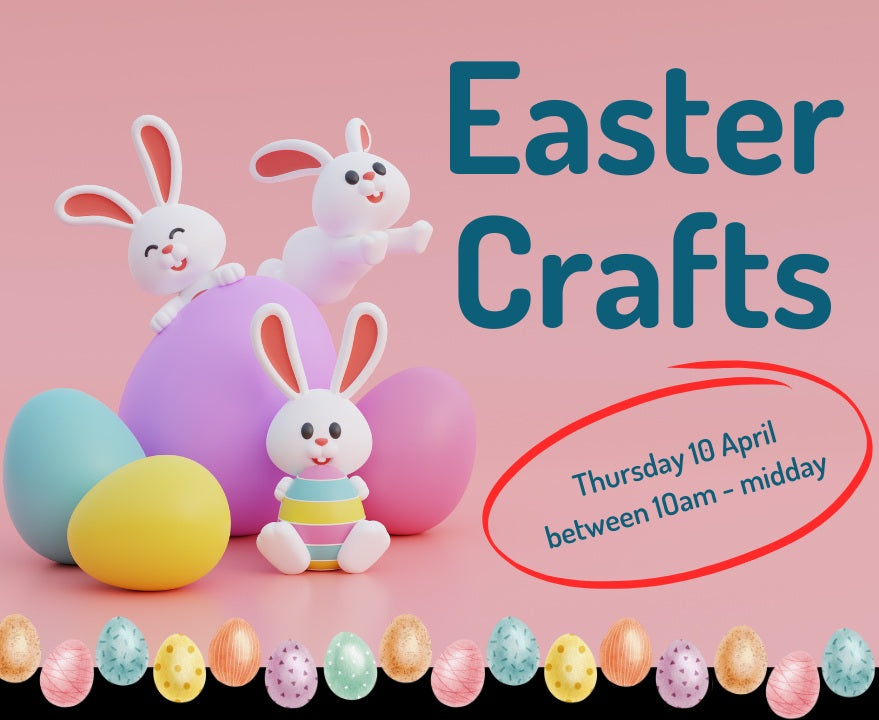 Thursday Holiday Fun: 'Easter' - Fareham Library - Thursday 10th April 2025 - 10.00am