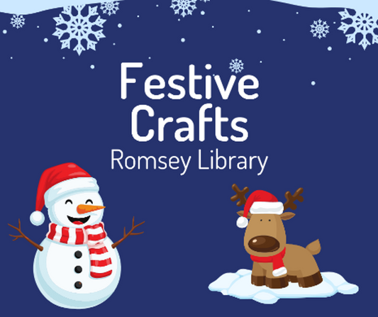 Festive crafts - Romsey Library - Tuesday 23rd December 2025 - 10.00am