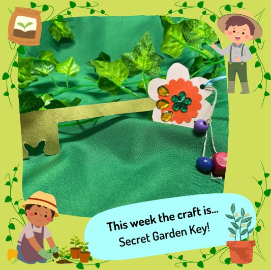 Secret Garden Key - Eastleigh Library - Tuesday 26th August 2025 - 9.30am