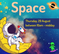 Holiday Fun: 'Space' - Fareham Library - Thursday 29th August 2024 - 10.00am
