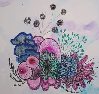 Mindful Drawing - Stubbington Library - Tuesday 23rd and 30th April 2024