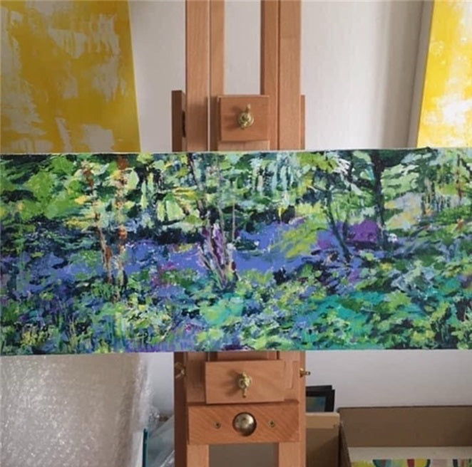 Walk Through the Bluebells with Rachel Acrylic Painting Workshop - Tadley Library - Saturday 1st March 2025 - 10.00am