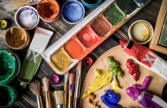 Explore Wellbeing Through Acrylics - Gosport Discovery Centre - Friday 19th, 26th September, 3rd and 10th October 2025 - 10.00am