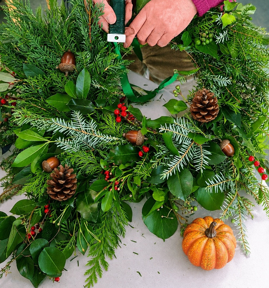 Autumn Wreath Workshop at Lepe Country Park - Sunday 11th October 2026 - 11.00am