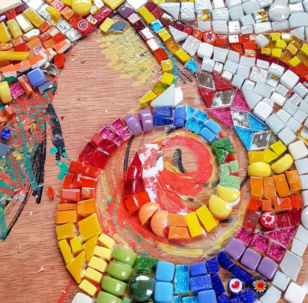 Mosaic Recycled Tile workshop - Minstead Study Centre - Sunday 28th April 2024