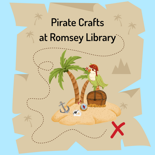 Summer Pirates Crafts - Romsey Library - Tuesday 18th August 2026 - 10.00am