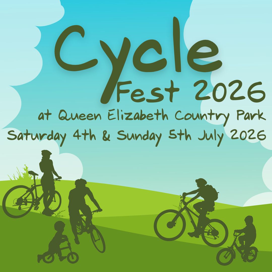 Let's get crafty at CycleFest at Queen Elizabeth Country Park - Saturday 4th or Sunday 5th July 2026 - 10.00am