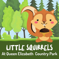 Little Squirrels at Queen Elizabeth Country Park - Spring Term - Tuesday 27th February, 5th, 12th, 19th and 26th March 2024