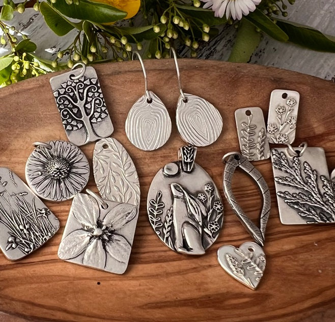 Precious metal clay jewelry hotsell