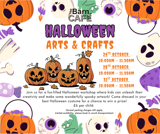 Spooky Halloween Crafts for Kids at River Hamble Country Park - Saturday 24th October 2026 - 10.00am