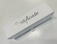 Certificate box and Commemorative Birth Certificate