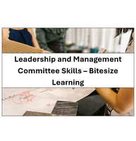 Leadership and Management Committee Skills – Bitesize Learning