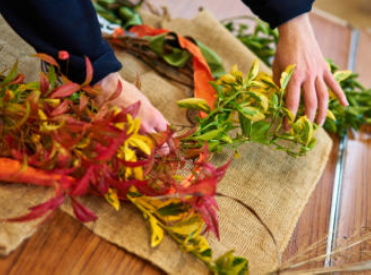 Sir Harold Hillier Gardens - Autumn Wreath Workshop - Wednesday 30th September 2026 - 10.00am