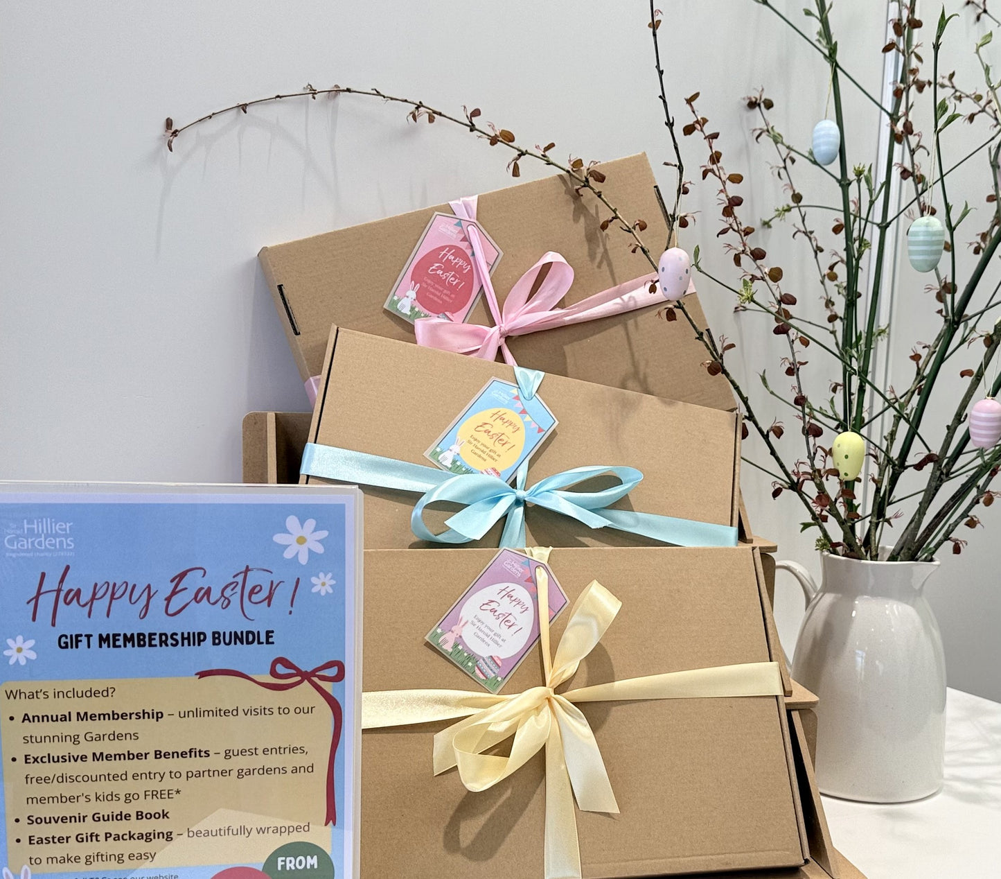 Membership to Sir Harold Hillier Gardens - JOINT - Easter Gift Bundle