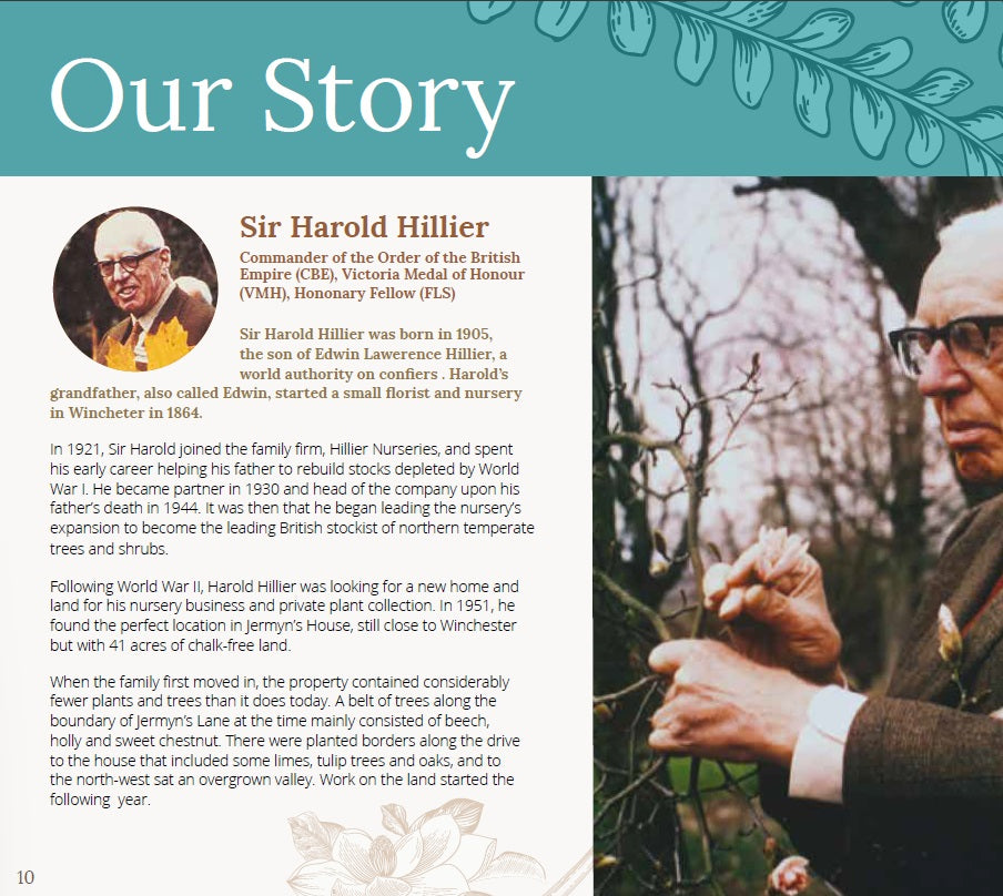 Sir Harold Hillier Gardens - Souvenir Guide Book