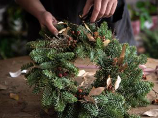 Sir Harold Hillier Gardens - Christmas Wreath Workshop - Wednesday 3rd December 2025 - 10.00am