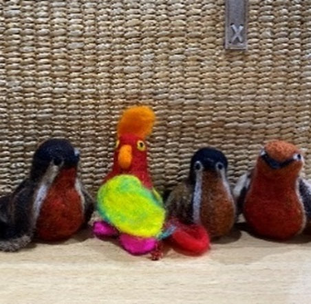 Sir Harold Hillier Gardens - Felt Workshop - Felt Bird - Sunday 11th May 2025 - 10.00am