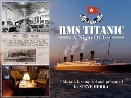 Sir Harold Hillier Gardens - Lecture Lunch - Titanic – A Night of Ice - Tuesday 10th February 2026 - 11.00am