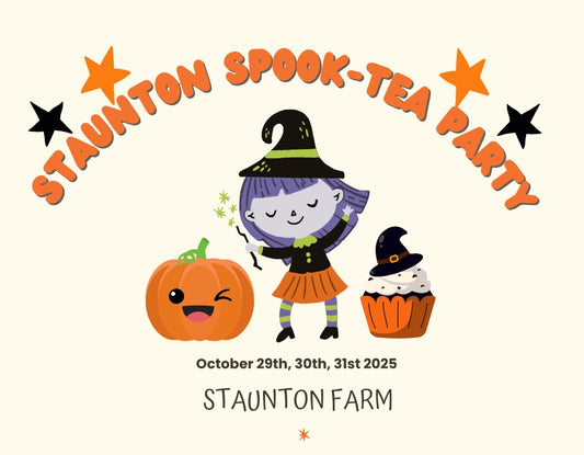 Spooky Halloween Tea & Farm Adventure - Wed 29th, Thurs 30th or Fri 31st Oct 2025