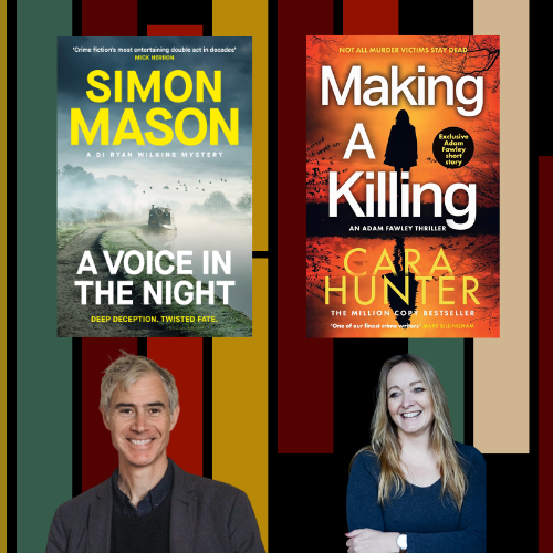 In Conversation: Cara Hunter and Simon Mason - Basingstoke Discovery Centre - Saturday 25th October - 6.30pm