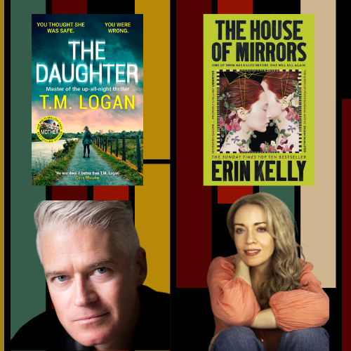 In Conversation: T M Logan and Erin Kelly - Basingstoke Discovery Centre - Saturday 25th October - 4.30pm