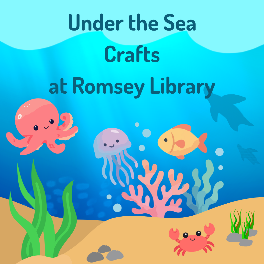Under the Sea Crafts - Romsey Library - Tuesday 4th August 2026 - 10.00am