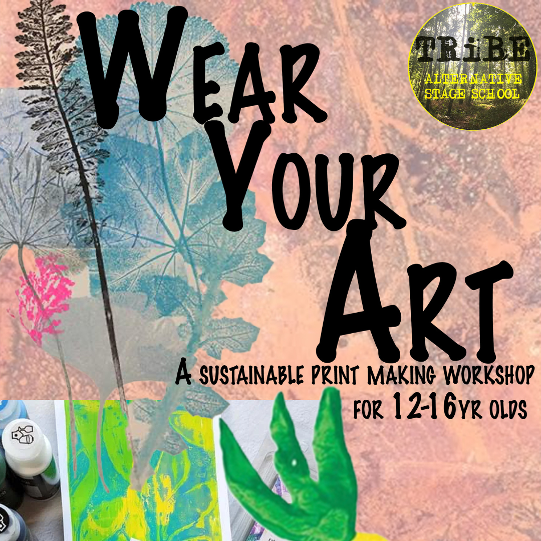 Wear Your Art! A Sustainable Printmaking Workshop - Gosport Discovery Centre - Wednesday 18th February 2026 - 2.30pm