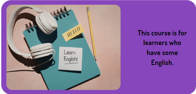 English for Speakers of Other Languages Intermediate (E3) - Online Course - Wednesday 16th, 23rd, 30th September, 7th, 14th and 21st October 2026 - 10.00am