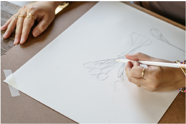 Mindful Drawing: Explore, Express, Relax - Waterlooville Library - Monday 8th, 15th, 22nd and 29th June 2026 - 10.00am